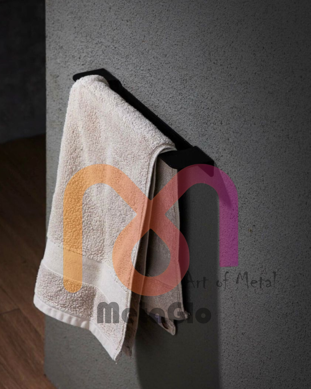Modern Wall-Mounted Towel Holder