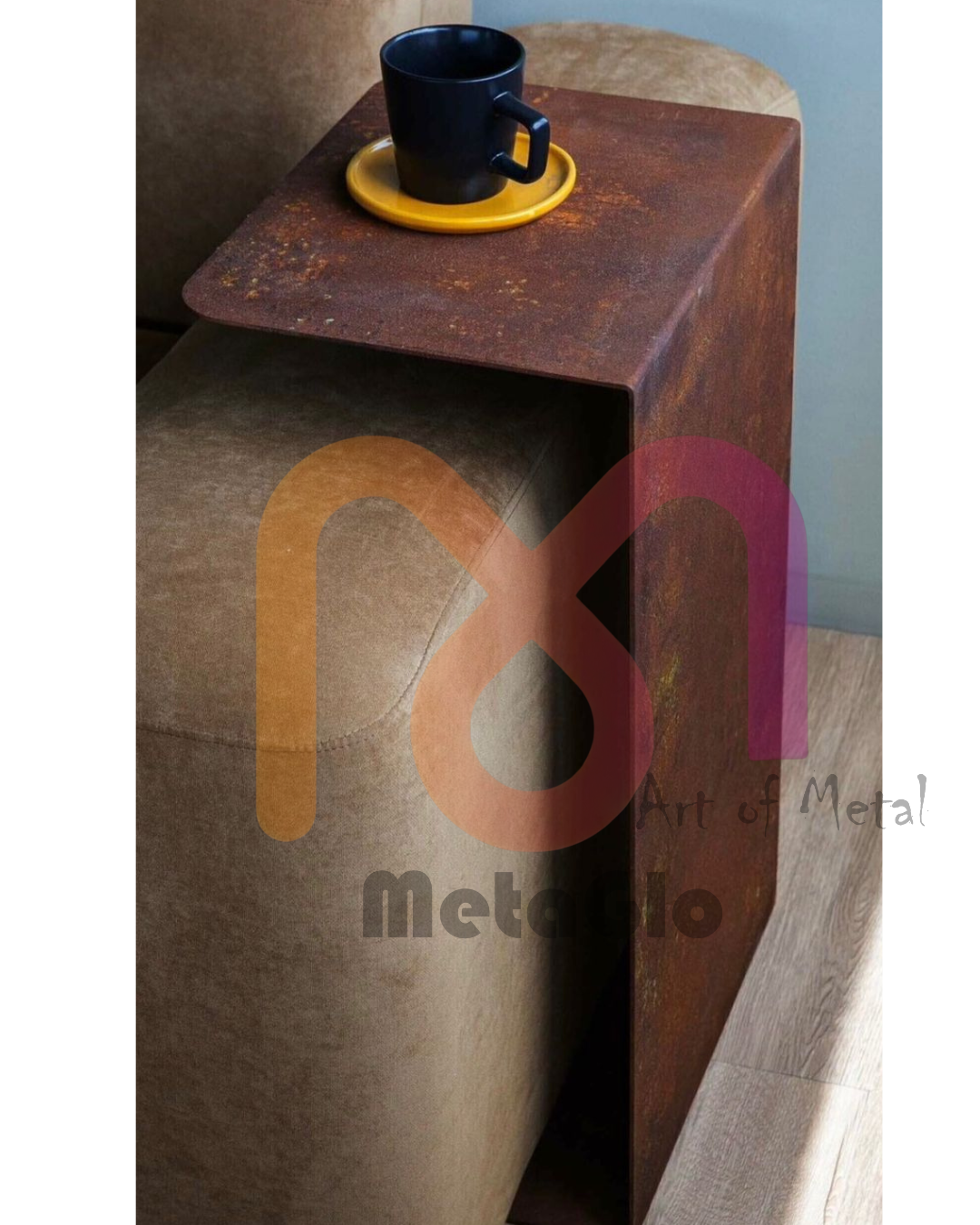 Modern Metal Tea Table | Sleek & Durable Side Table