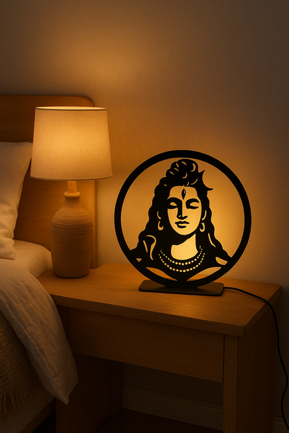 Shiv Lamp – Premium Metal LED Lamp for Home Décor & Gifting