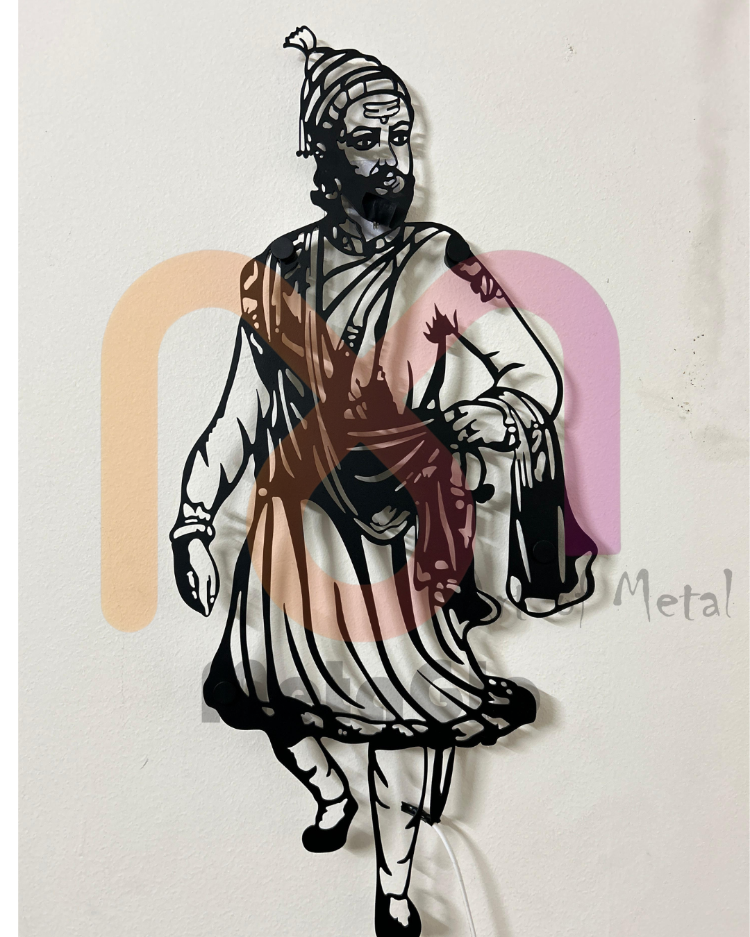 Chhatrapati Shivaji Maharaj Metal Wall Art