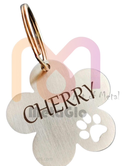 Custom Engraved Metal Dog Tag