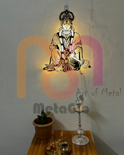 Hanumanji Metal Wall Art