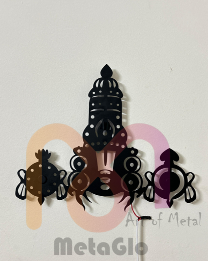 Balaji Metal Wall Art