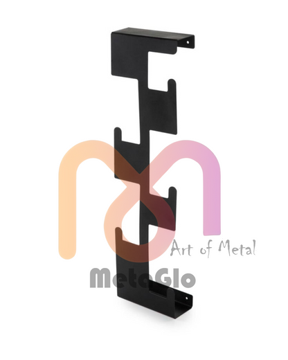 Minimalist Wall-Mounted Metal Hook Rack