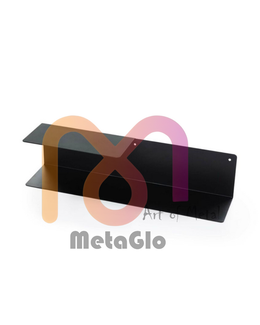 Wall Mounted Metal Bedside Shelf  | MetaGlo |